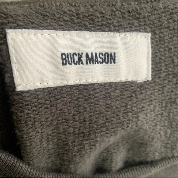Buck Mason Crew Sweatshirt - Picture 2 of 9